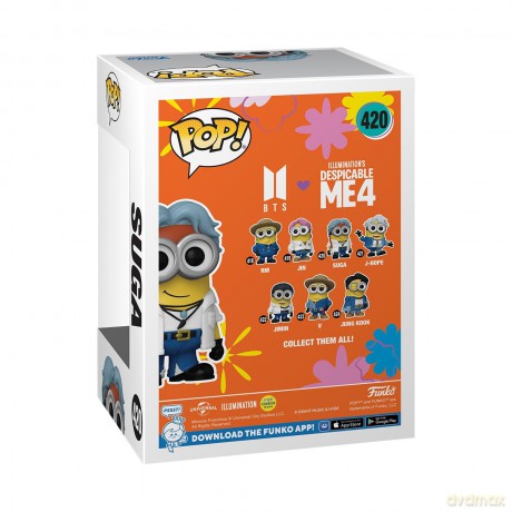 FUNKO POP Cattivissimo Me 4 x BTS Minion Suga 420