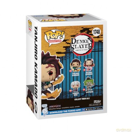 FUNKO POP Demon Slayer Tanjiro Kamado (Sun Breathing) 1748