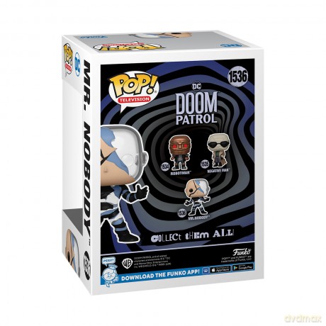 FUNKO POP Doom Patrol Mr. Nobody GLOW 1536