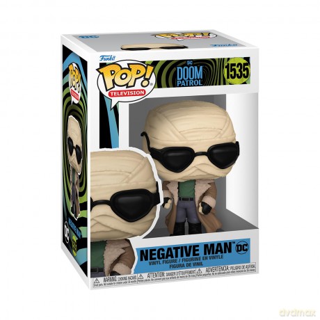FUNKO POP Doom Patrol Negative Man 1535