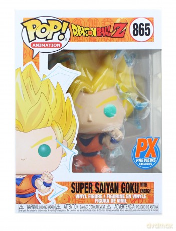 FUNKO POP Dragon Ball Super Saiyan Goku w/Chase GLOW 865