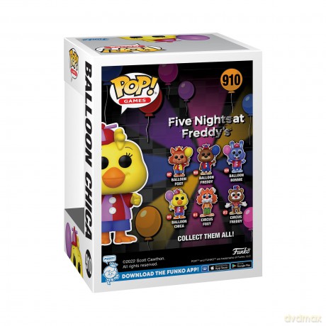FUNKO POP FNAF Security Breach S3 Balloon Chica 910