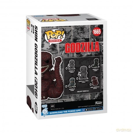 FUNKO POP Godzilla 70th Shin Godzilla (2016) 1665