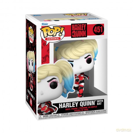 FUNKO POP Harley Quinn w/Bat 451