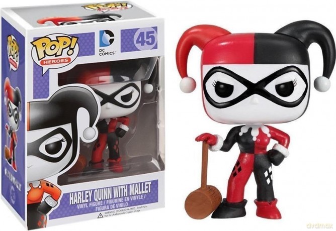 FUNKO POP Harley Quinn w/Mallet 45