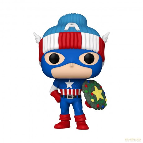 FUNKO POP Holiday Marvel Captain America 1438