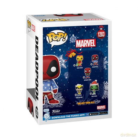 FUNKO POP Holiday Marvel Deadpool Bobble 1283