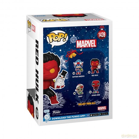 FUNKO POP Holiday Marvel Red Hulk 1439