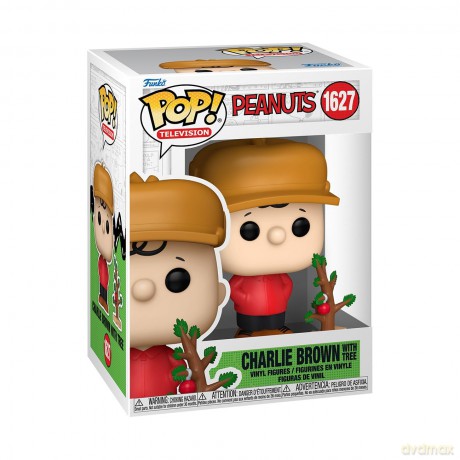 FUNKO POP Holiday Peanuts Charlie Brown w/Tree 1627
