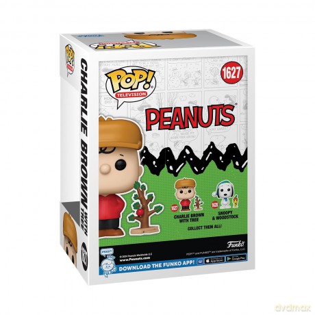 FUNKO POP Holiday Peanuts Charlie Brown w/Tree 1627
