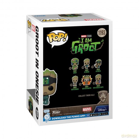 FUNKO POP I Am Groot Groot in Onesie w/Book Bobble 1193