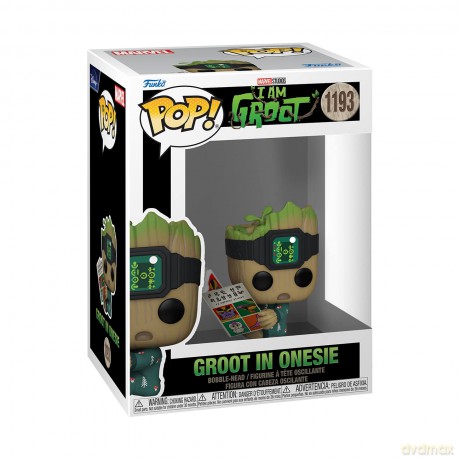 FUNKO POP I Am Groot Groot in Onesie w/Book Bobble 1193