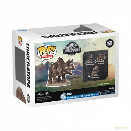 FUNKO POP Jurassic World Fossil Triceratops 1681