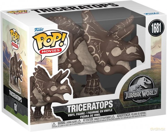 FUNKO POP Jurassic World Fossil Triceratops 1681