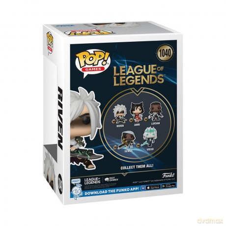 FUNKO POP League of Legends Riven w/Runic Blade 1040