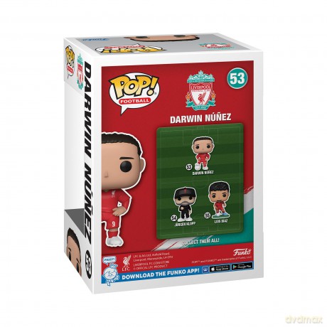 FUNKO POP Liverpool Darwin Nunez 53