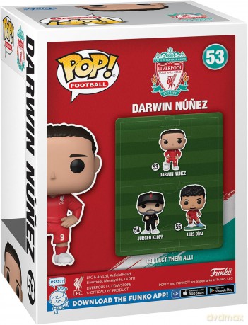 FUNKO POP Liverpool Darwin Nunez 53