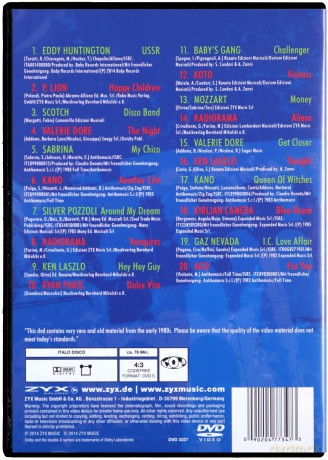 Italo Disco Collection on DVD [DVD]