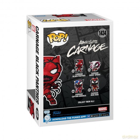 FUNKO POP Marvel Carnage Black Panther 1434