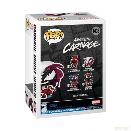 FUNKO POP Marvel Carnage Ghost Spider 1435