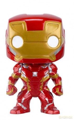 FUNKO POP Marvel Civil War Iron Man Bobble 126