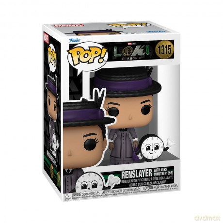 FUNKO POP Marvel Loki S2 Renslayer w/MissMinutes Bobble 1315