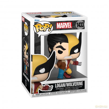 FUNKO POP Marvel Split Logan/Wolverine 1433