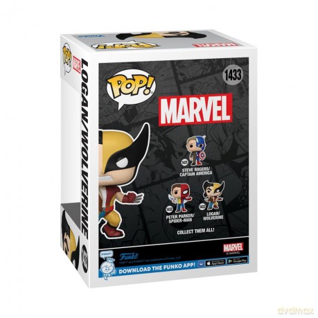 FUNKO POP Marvel Split Logan/Wolverine 1433