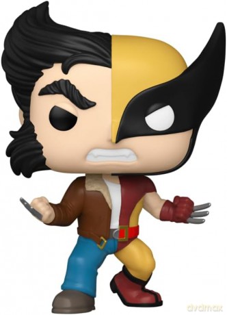 FUNKO POP Marvel Split Logan/Wolverine 1433