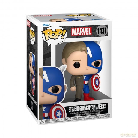 FUNKO POP Marvel Split Steve Rogers/Captain America 1431