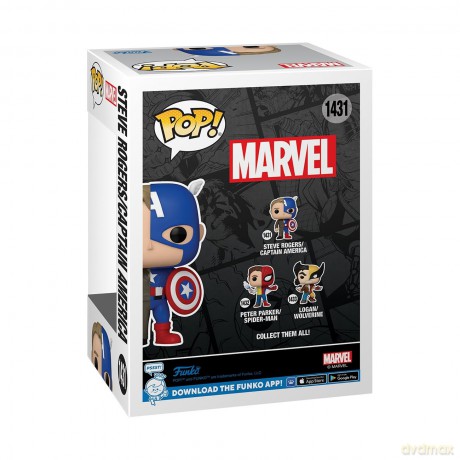 FUNKO POP Marvel Split Steve Rogers/Captain America 1431
