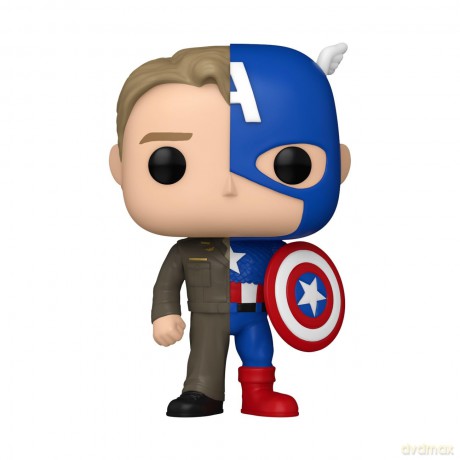 FUNKO POP Marvel Split Steve Rogers/Captain America 1431