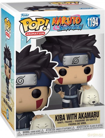 FUNKO POP Naruto Kiba w/Akamaru 1194
