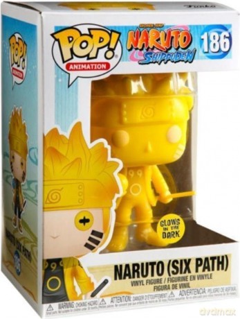 FUNKO POP Naruto Naruto Six Path Yellow GLOW 186