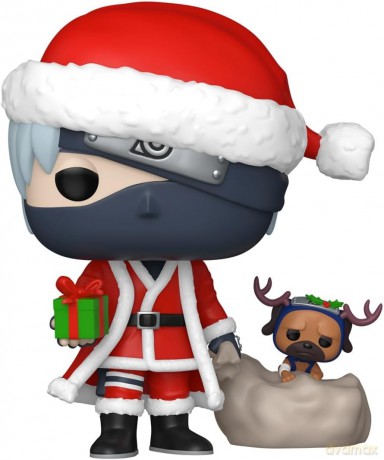 Funko Pop Naruto Shippuden Hatake W/Pakkun (Holiday) 2050