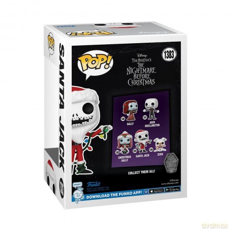 FUNKO POP Nightmare B.C. 30th Santa Jack 1383