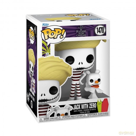 FUNKO POP Nightmare B.C. Jack Skellington w/Zero Beach 1470