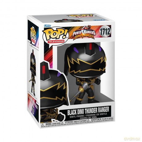 Funko Pop Power Rangers Dino Thunder Black Dino Thunder 1712