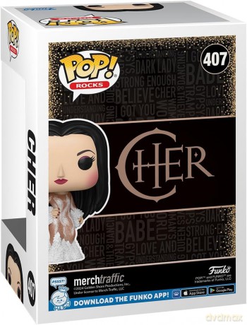 FUNKO POP Rocks Cher (Met Gala 1974) 407