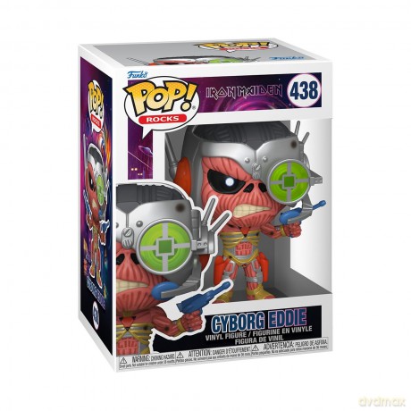 FUNKO POP Rocks Iron Maiden Cyborg Eddie 438