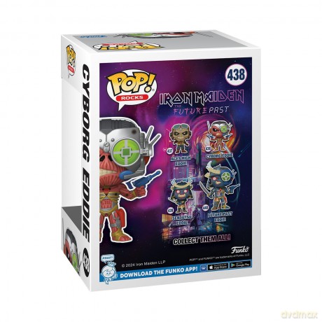 FUNKO POP Rocks Iron Maiden Cyborg Eddie 438