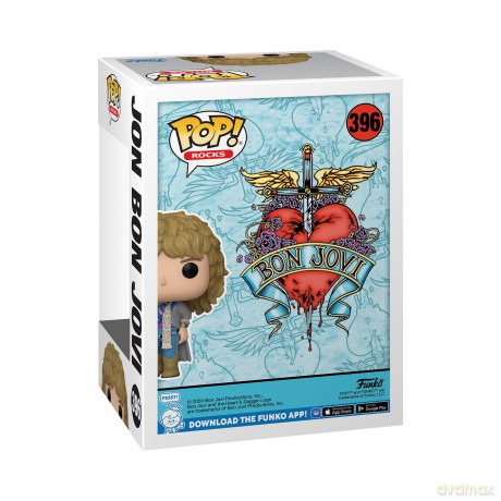 FUNKO POP Rocks Jon Bon Jovi (1980'S) 396