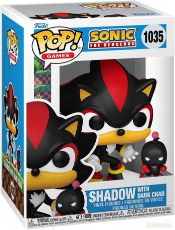 FUNKO POP Sonic the Hedgehog Shadow w/Dark Chao 1035
