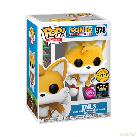 FUNKO POP Sonic The Hedgehog Tails Fly w/Chase 978