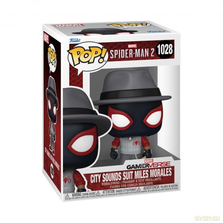 FUNKO POP Spider-Man 2 City Sounds Suit Miles Morales 1028