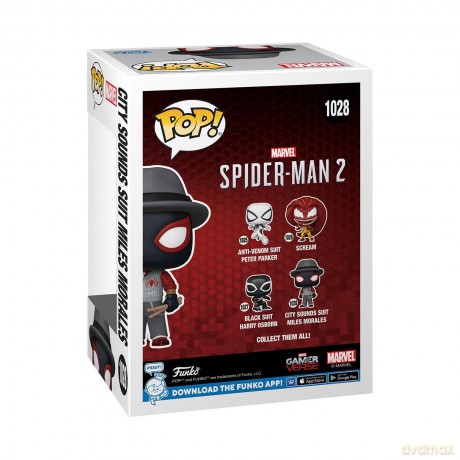 FUNKO POP Spider-Man 2 City Sounds Suit Miles Morales 1028