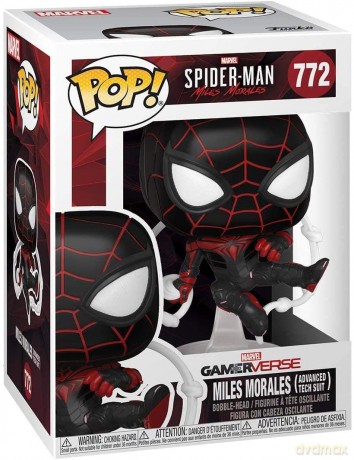 FUNKO POP Spider-Man Miles Morales Advanced Tech Suit 772