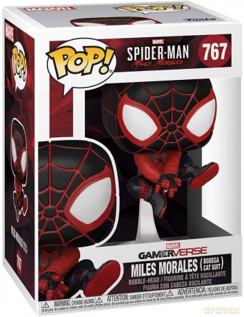 Funko Pop Spider-Man Miles Morales Bodega Cat Suit 767