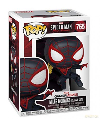 FUNKO POP Spider-Man Miles Morales Classic Suit w/Chase 765