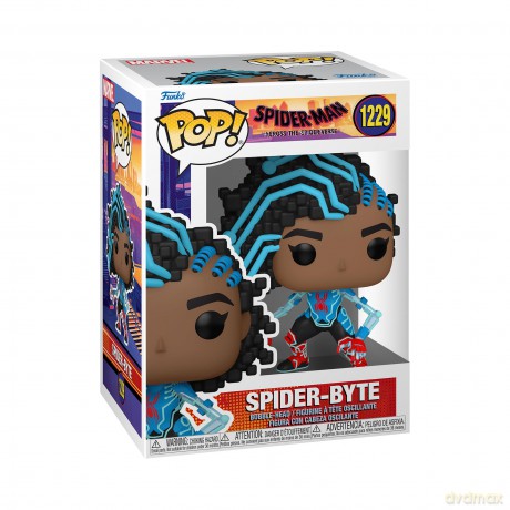 FUNKO POP Spider-Man The Spider-Verse Spider-Byte 1229